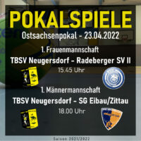 Pokalspiele am 23.04.