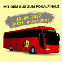 Mit dem Bus zum Pokalfinale!