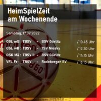 Es geht wieder los: HeimSpielZeit