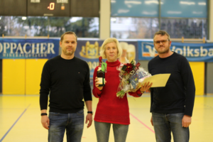 Ehrennadel in Gold für Karin Stumpe